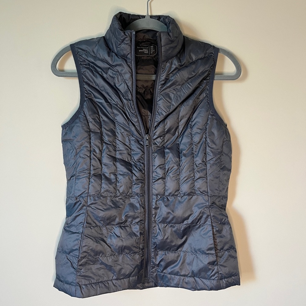 Be Inspired Silver/Gray Down Packable Vest